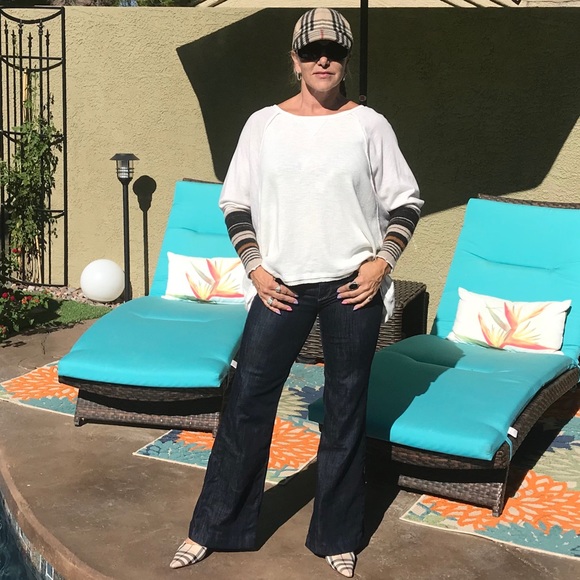 Free People π― Cotton Long Sleeve Top - Picture 2 of 8